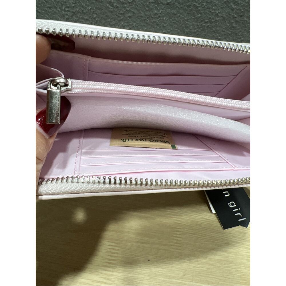 Madden Girl ASimone Color Primrose Round Zipper Women Wallet New - Picture 7 of 9